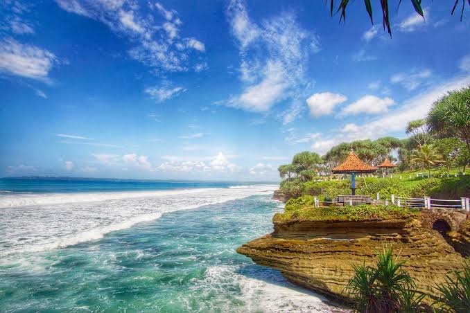pantai viral di Pangandaran